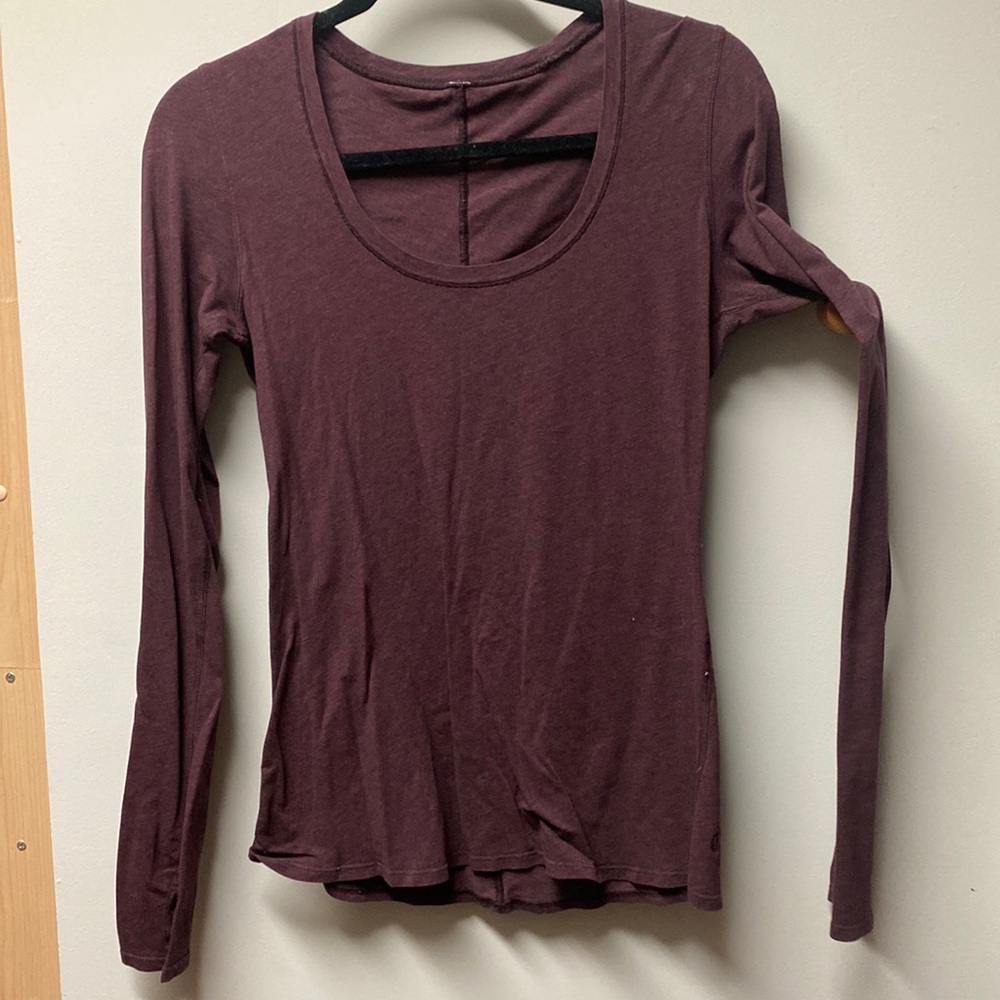Lululemon scoop neck long sleeve